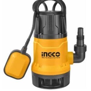 Bomba De Agua Ingco Sumergible Agua Sucia 1" 750w
