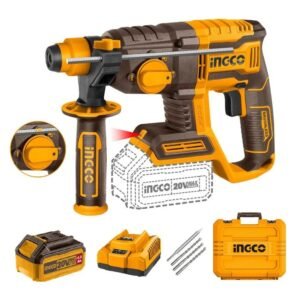 Rotomartillo Bl Ingco Industrial +bat 4ah Y Carg Sds Plus 20v/2,0j