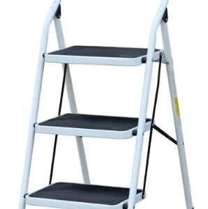 ESCALERA DE TIJERA MIRLO 3 PELDAÑOS METALICA